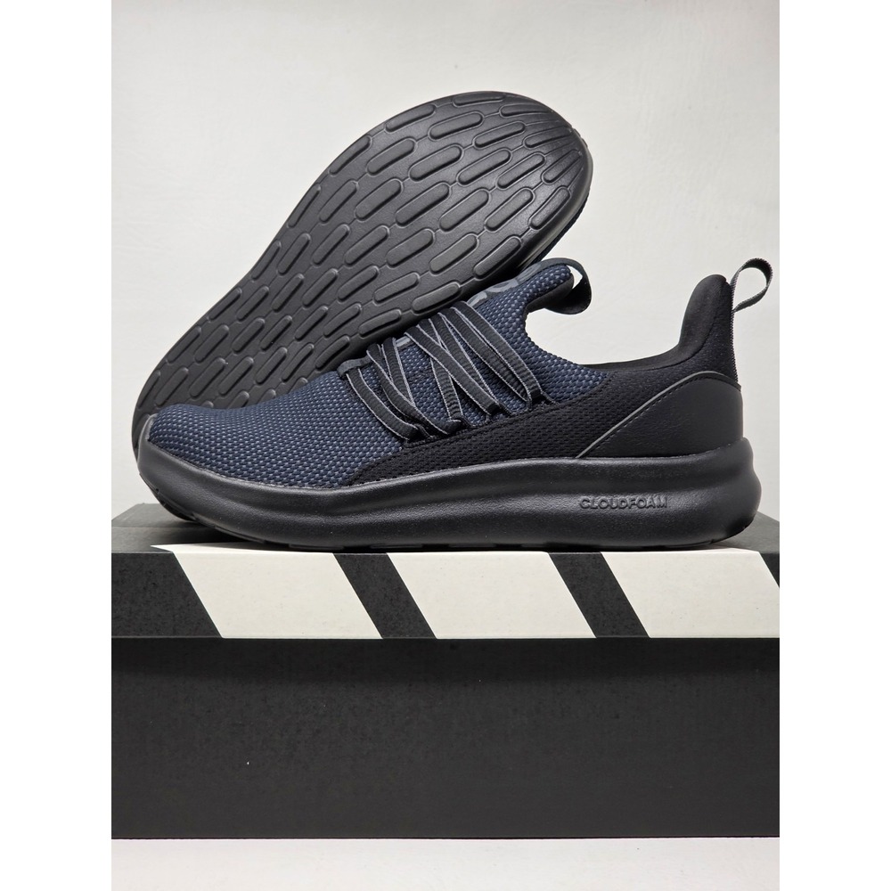 Adidas Lite Racer Adapt 7.0 Wide Size 11.5 Mens IE8684 Black Slip On Shoes New
